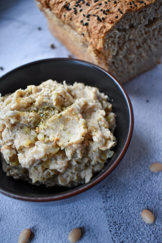 Wegański smalec z fasoli