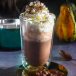 Bajgiel z camembertem i żurawiną